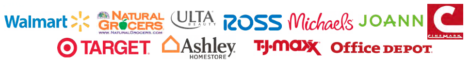 tj maxx walmart ross cinemark and more abilene park central shopping center property winc local area retailer logos